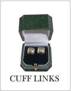Gold Plated Cuff Links