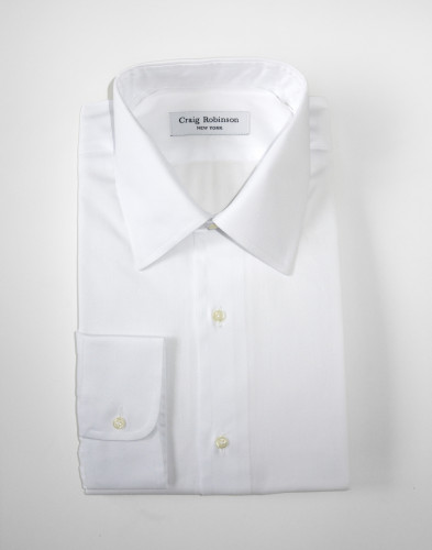 Robinson Brooklyn Standard Pinpoint Oxford White