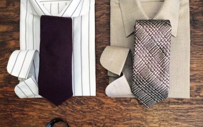 New Seasonal Shirting’s and Ties!