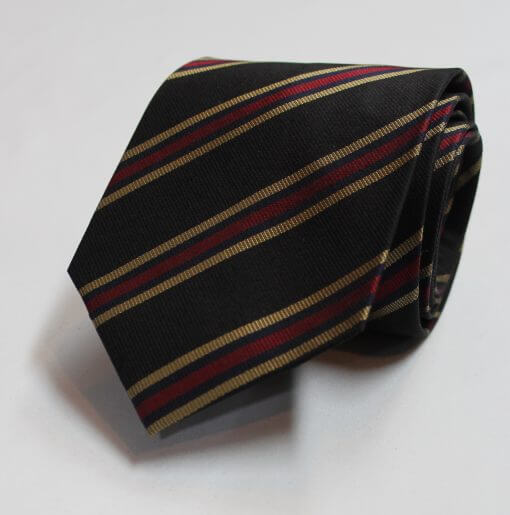 Formal Black Duchess Silk Tie