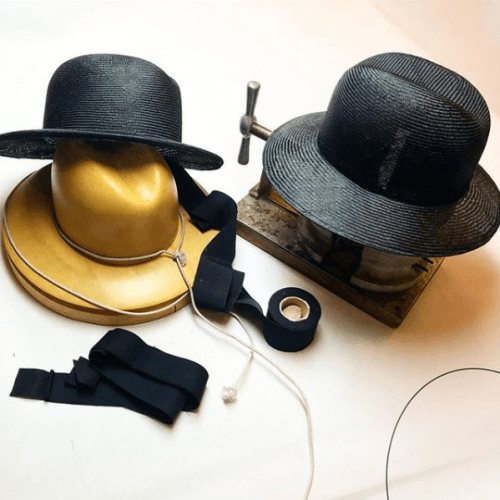 The process of making a hat