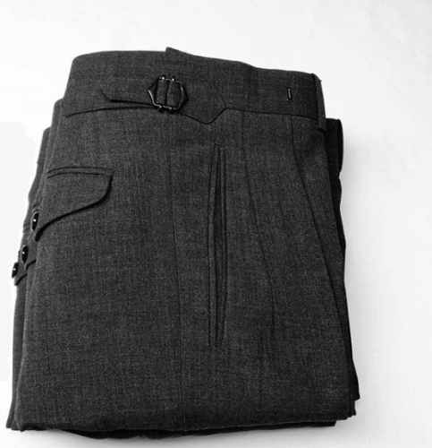 Charcoal Brooklyn Trousers