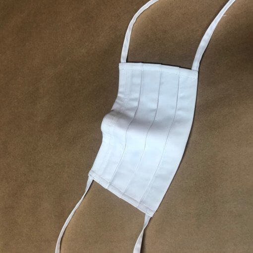 White face mask